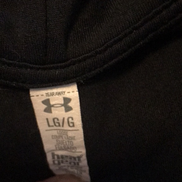 UA hooded v-neck pullover - Picture 4 of 4